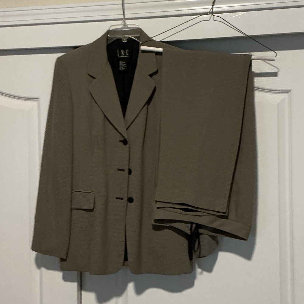INC International Concepts Tan Suit